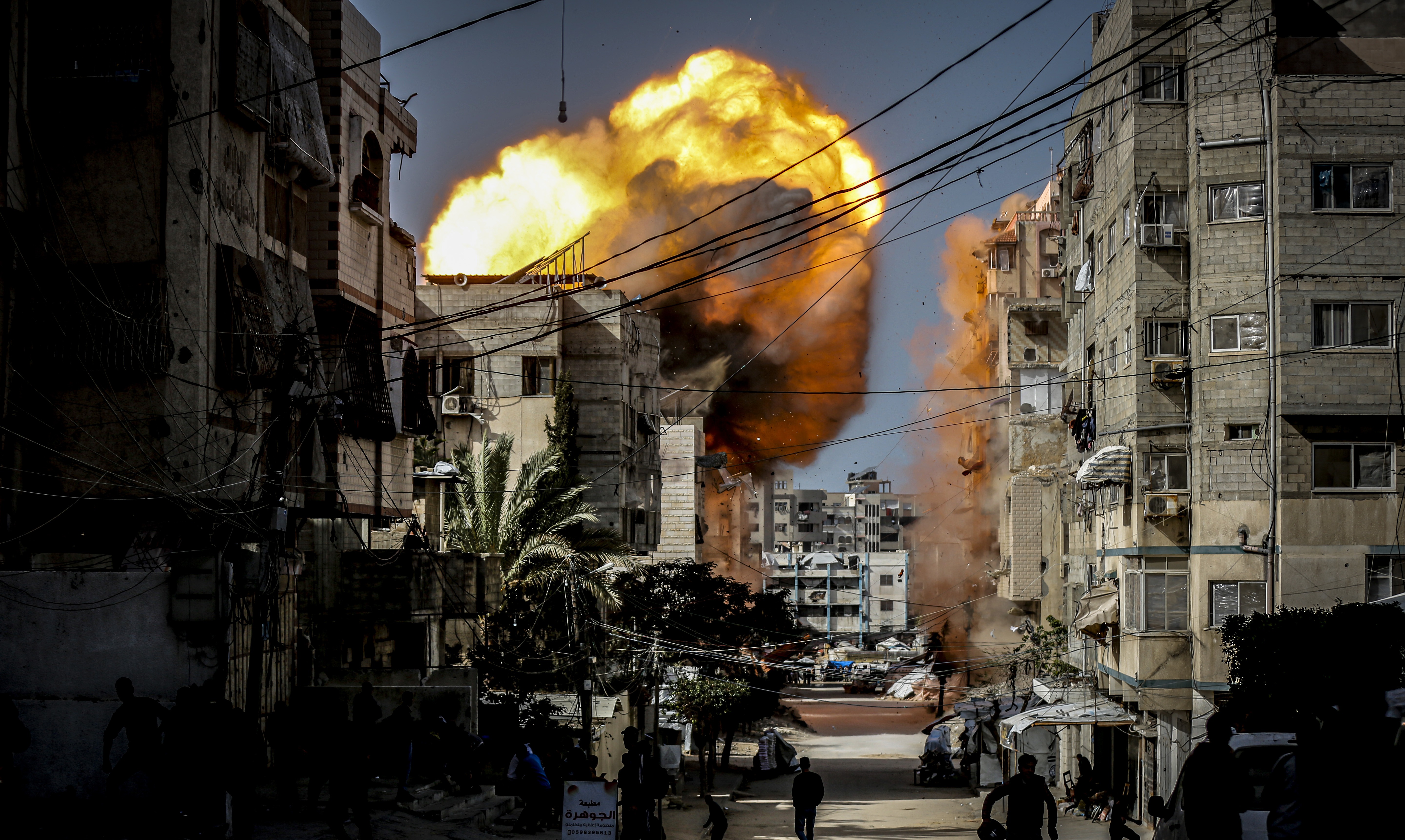 MB: We condemn the renewed Israeli aggression  and call on the ceasefire guarantor states  to intervene