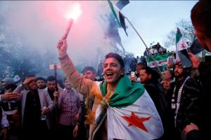 بيان تهنئة إلى سوريا الحبيبة في ذكرى التحرير الأولى