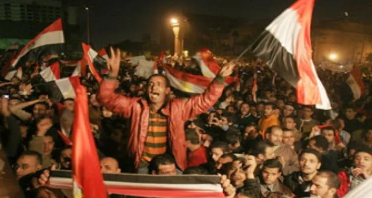  بيان من الإخوان المسلمين بمناسبة سقوط مبارك ونظامه 