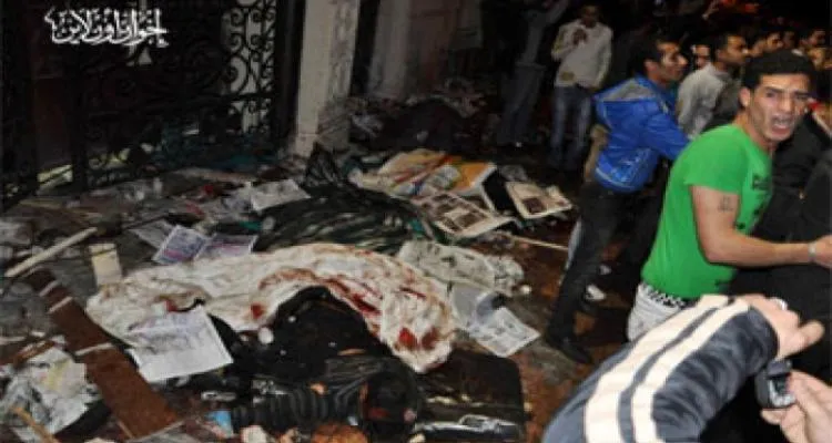  بيان من الإخوان المسلمين حول الحادث الإجرامي الأخير أمام كنيسة الإسكندرية 