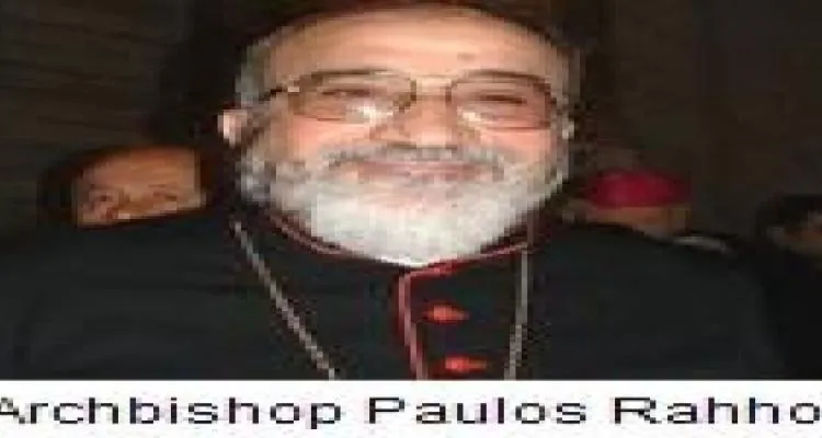 Statement on the Kidnapping of Chaldean Archbishop Paulos Faraj Rahho in Mosul