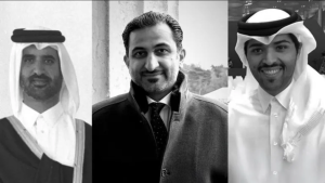 عزاء الإخوان في ضحايا منتسبي الديوان الأميري القطري