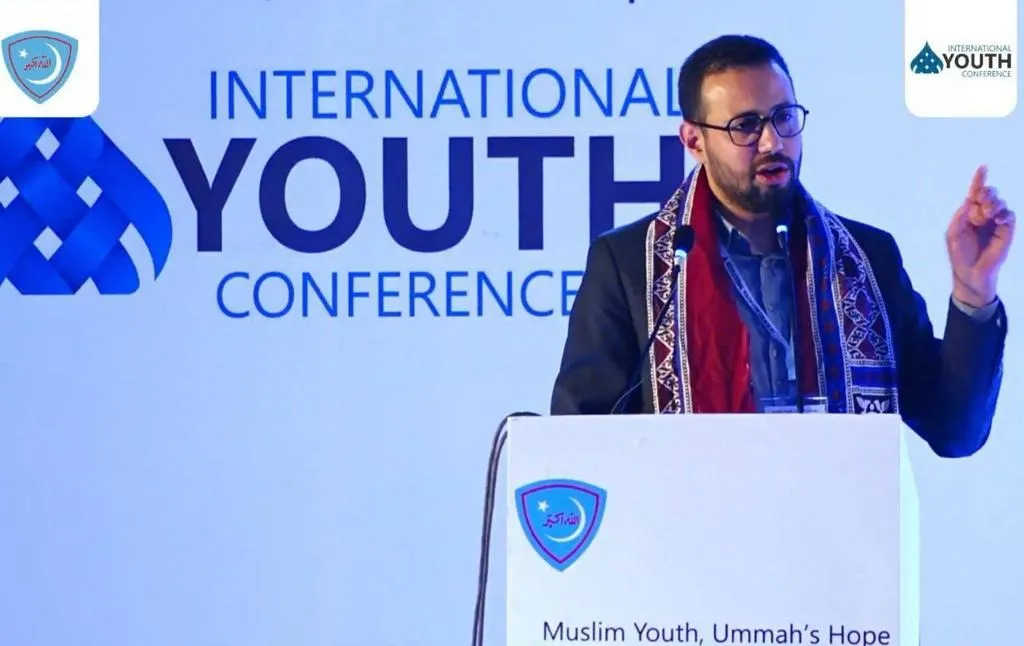 MB Media Spokesperson  Calls for Supporting Palestine  at the Muslim Youth Conference in Pakistan