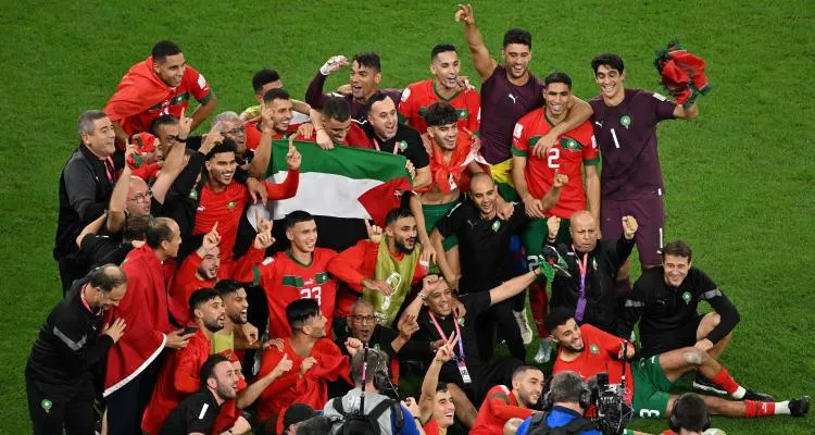 جماعة الإخوان المسلمين تهنئ المنتخب المغربي بالفوز التاريخي في مونديال قطر