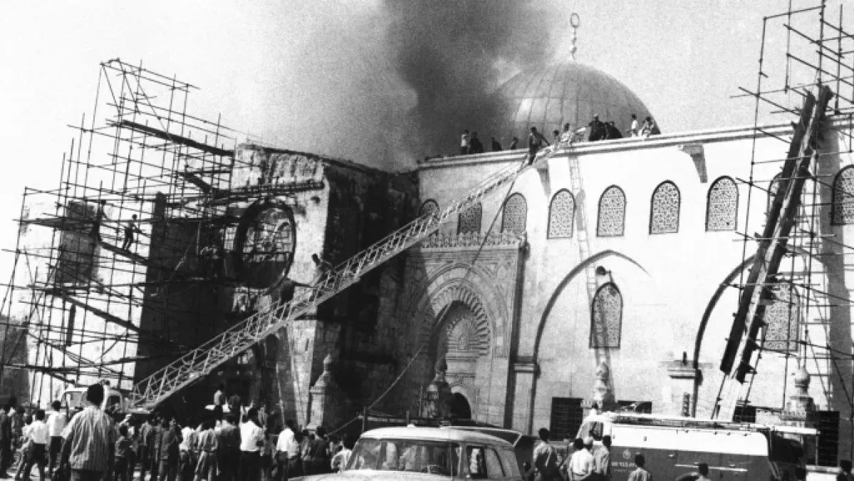 On the anniversary of its burning, Al-Aqsa Mosque is the headline of our identity, and supporting the resistance option is a must